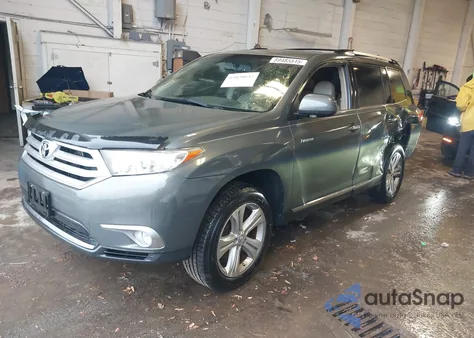 2012 Toyota Highlander Limited V6 z USA, uszkodzony, nr VIN 5TDDK3EH7CS121279